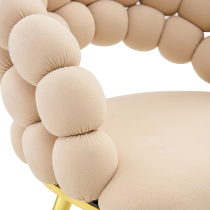 Puffy Bubble, Ball Chain Chairs For Dining Room (Set of 2)