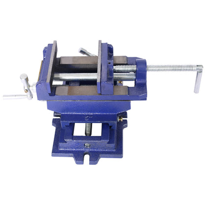 Industrial Quality Cross Slide Vise, Drill Press Metal Milling 2 Way X - Y
