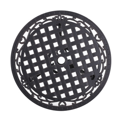 Bono Metal Bistro Set - Black
