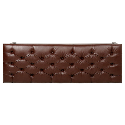 Bedroom End Of Bed Bench Tufted Upholstered End Of Bed Bench End Of Bed Entrance Shoe Bench With Nailhead Trim And Shelf Bedroom Upholstered Bench Living Room Shoe Rack Footstool