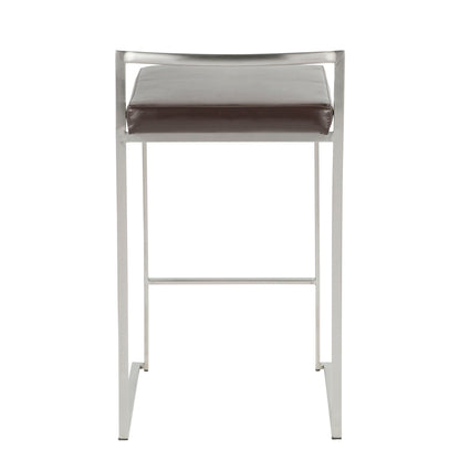 Fuji - Elegant Design Contemporary Stackable Counter Stool