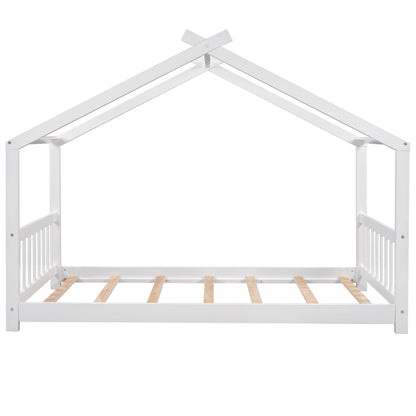 House Platform Bed With Headboard And Footboard, Roof Design