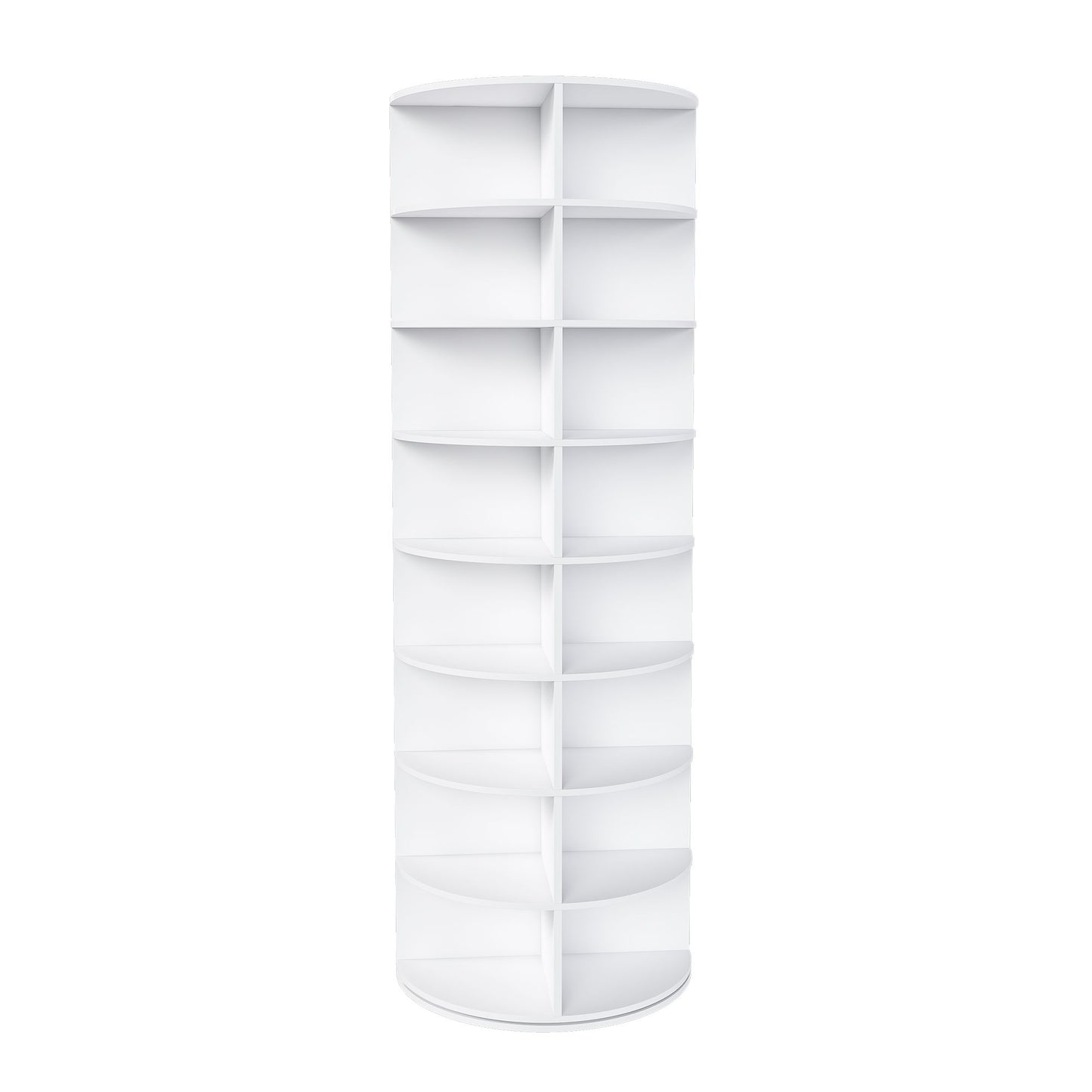 Rotating Shoe Rack Tower