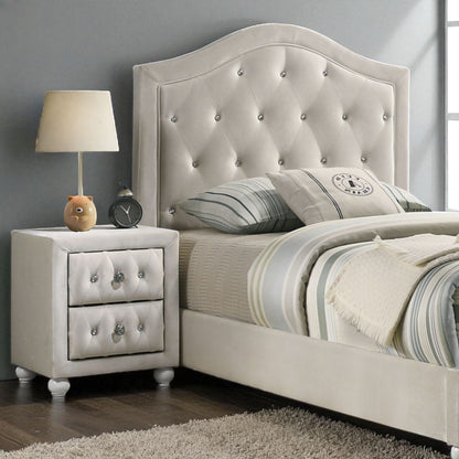 Reggie - Nightstand - Beige