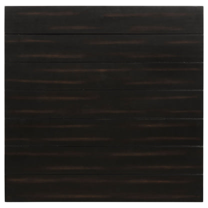 Sutter - 1 Drawer Square End Table - Dark Brown