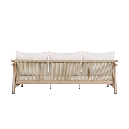 Zira - 5 Piece Patio Sofa Set - Beige