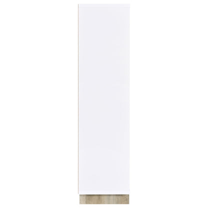 Geilys - 8 Shelf Bookcase With Arch Details - White