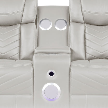Challenger - LED Power Recliner Set