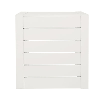 Aluminum Outdoor C - Shaped Side Table For Patio