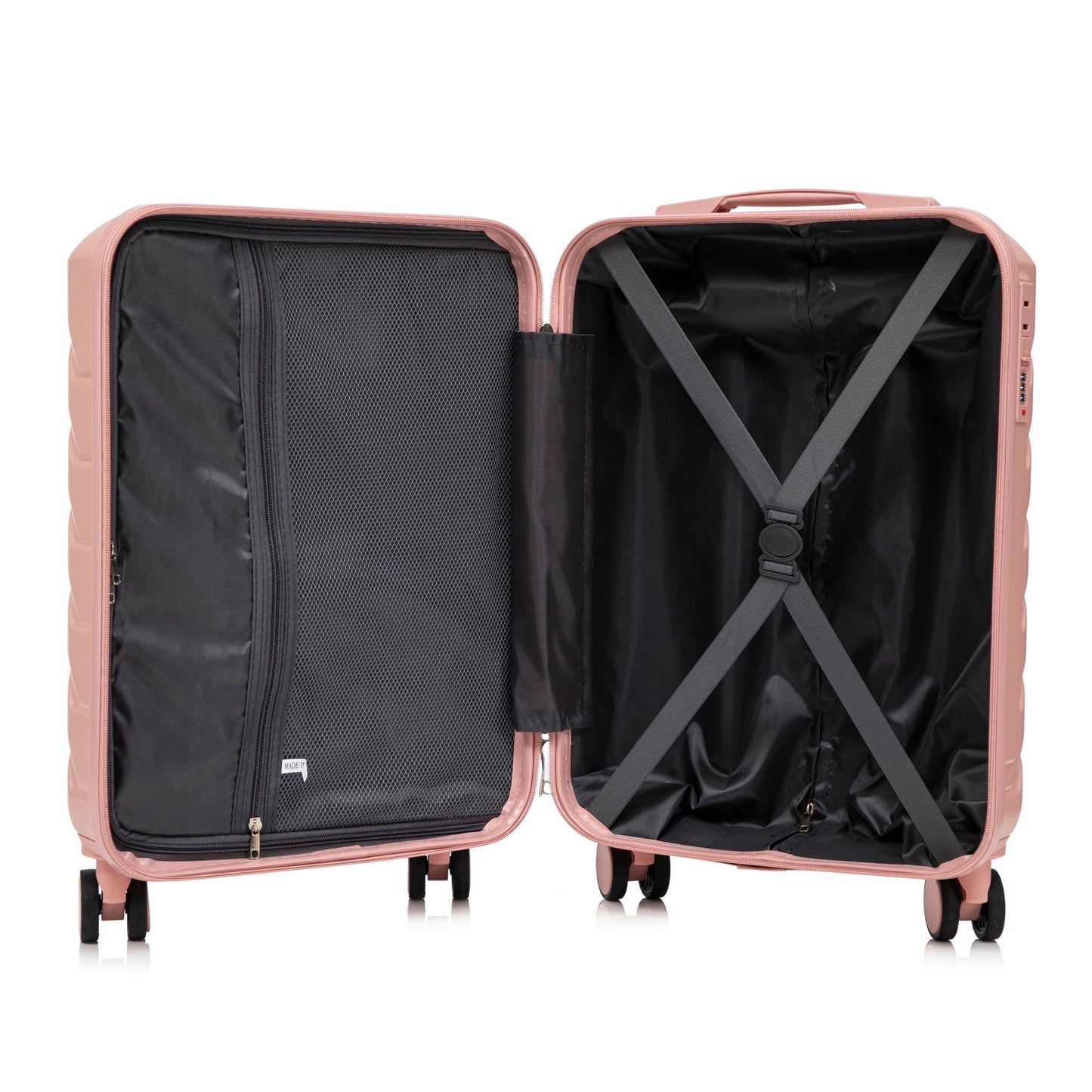 Hard Shell Travel Luggage With Scratch Resistant Surface