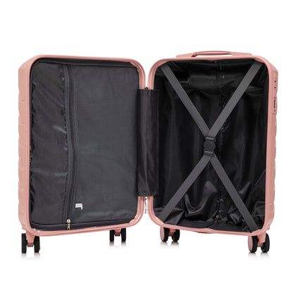Hard Shell Travel Luggage With Scratch Resistant Surface
