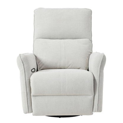 270° Power Swivel Rocker Glider Recliner Chair With USB Ports