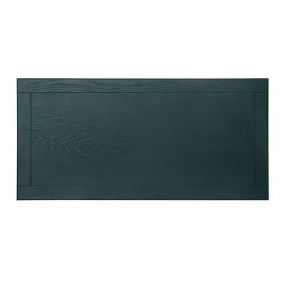 Hollow Carved 2 Door Accent Cabinet With Adjustable Shelf, Sideboard Buffet For Entryway, Living Room Or Bedroom - Blackish Green
