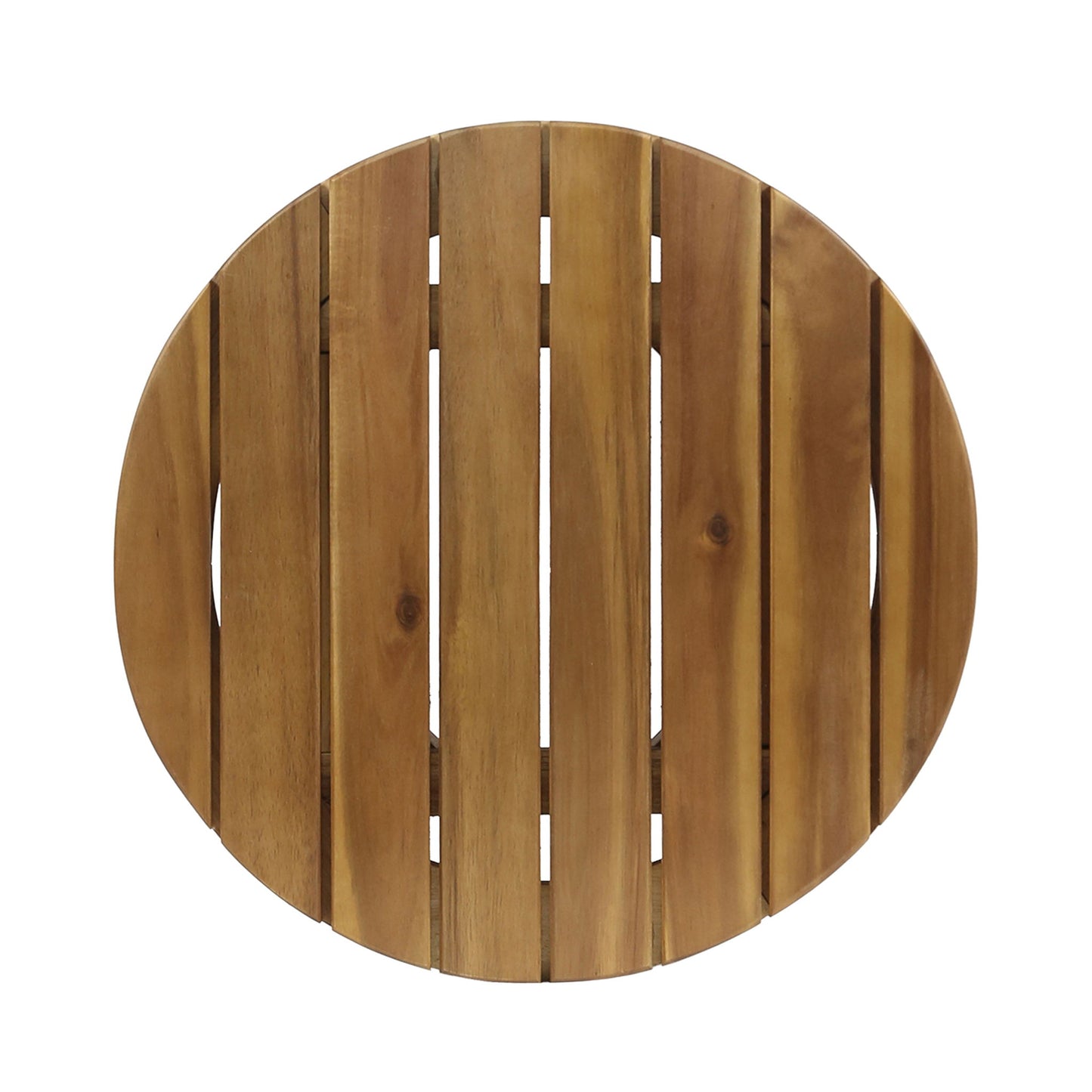 Outdoor Acacia Wood Side Table With Weather Resistance