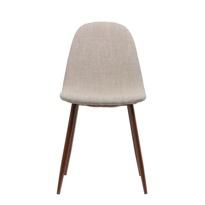 Elegant Dining Chair Set With Fabric