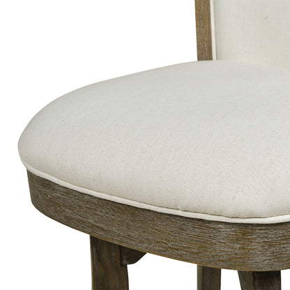 Henry - Armless Swivel Counter Height Bar Stool