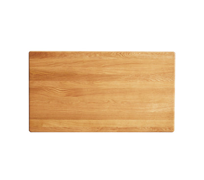 Computer Desk, Study Desk With Drawer Simple Work From Home - Oak Natural