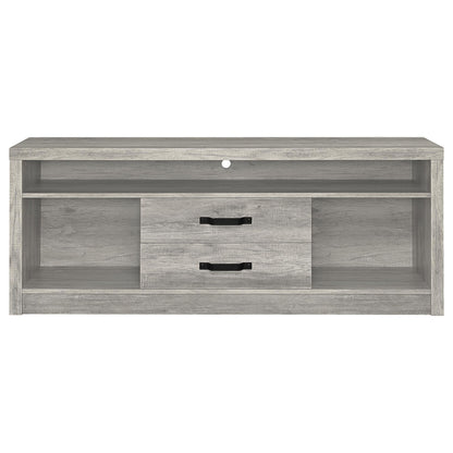 Conifer - 3 Piece TV Entertainment Center With Storage - Gray