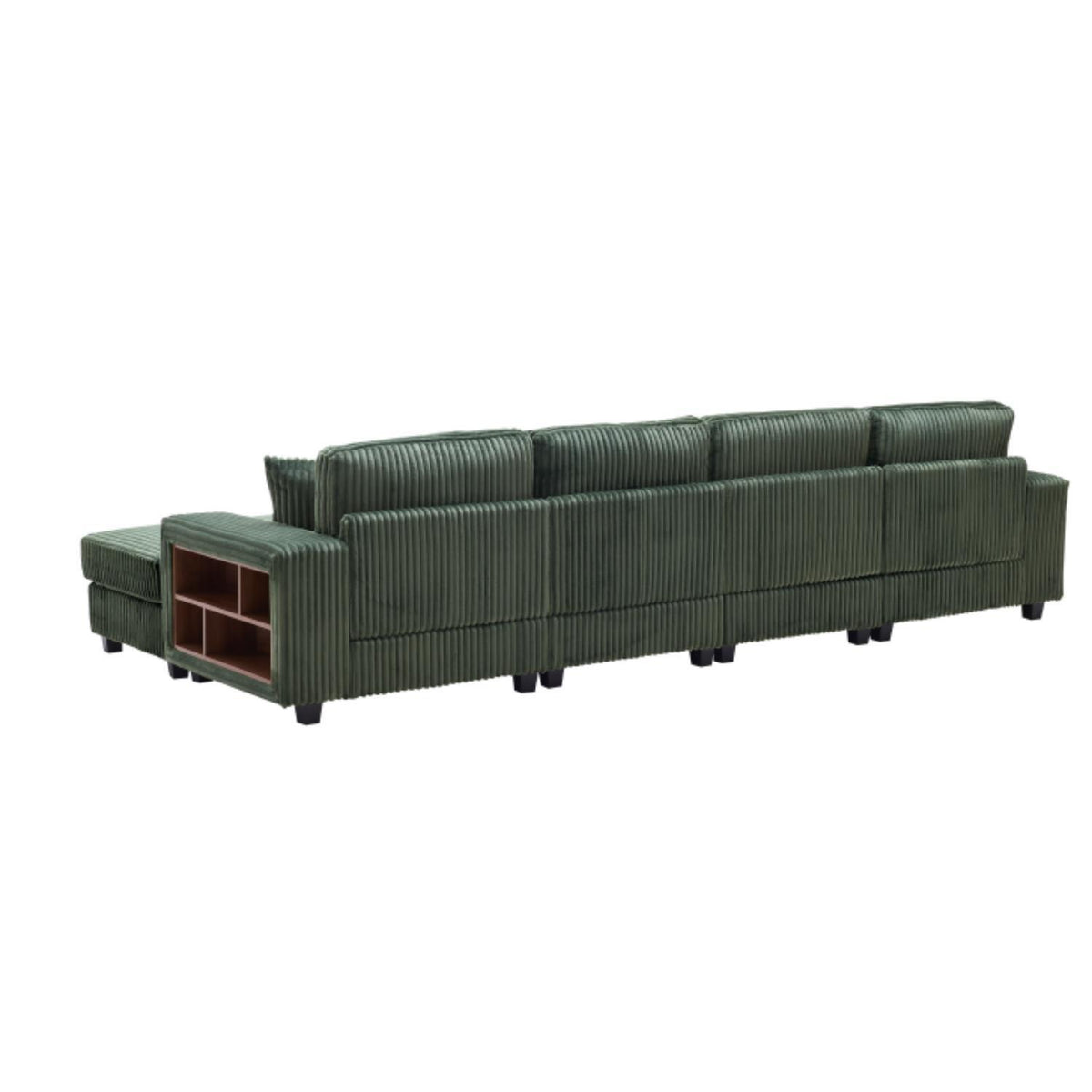 U-Shaped Convertible Sofa, 4 Seater Large Living Room Lounge