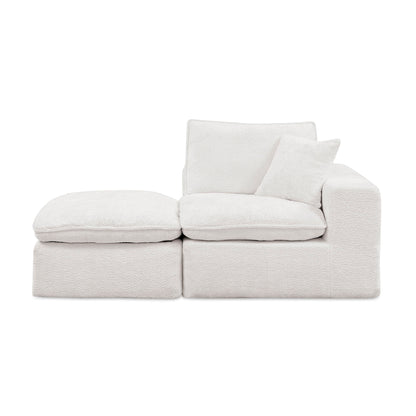 Sectional Sofa With Moveable Ottoman