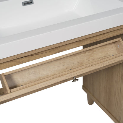 Bathroom Vanity With Sink, Spacious Storage Cabinet