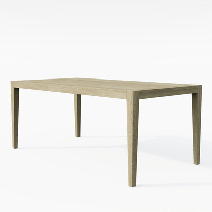 Adeline - Rectangular Dining Table With Leaves - Natural Wood Wash