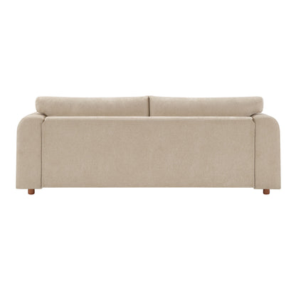 Modern 3 Seater Upholstered Couch Sofa For Living Room