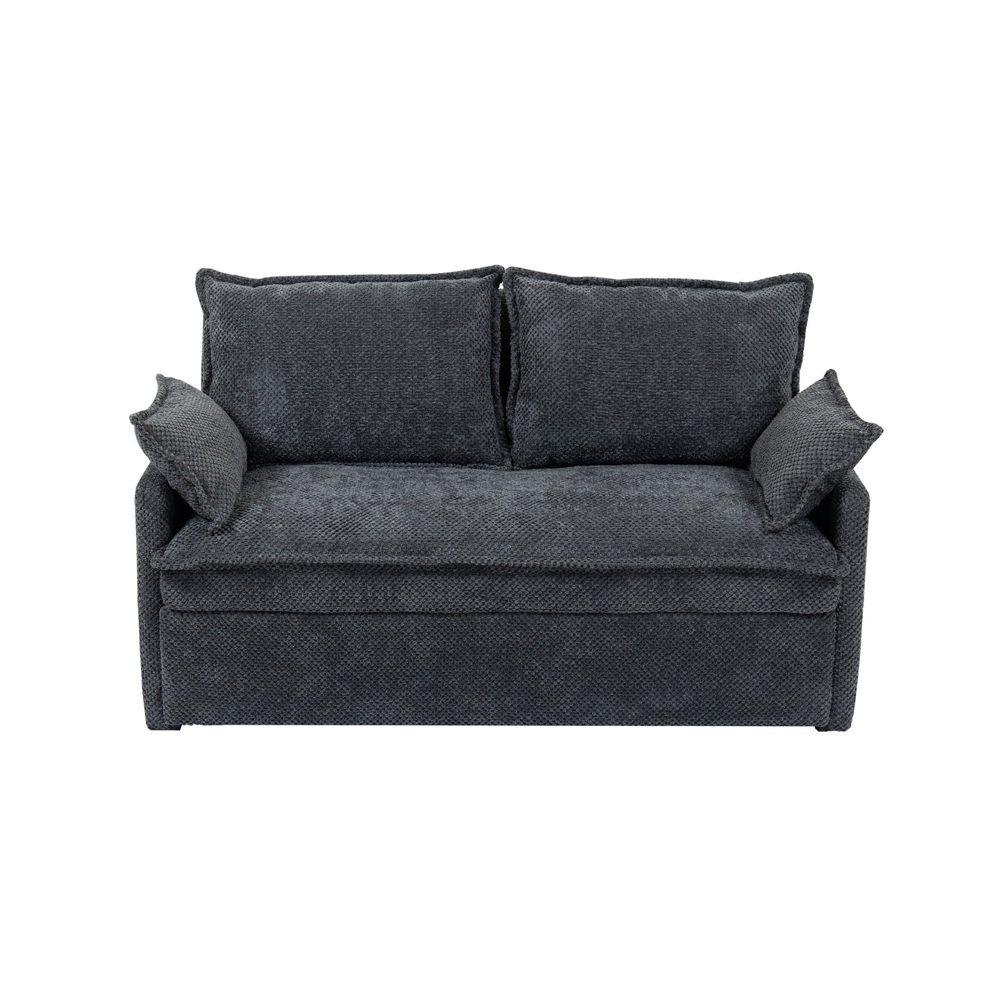 Pull Out Sofa Bed, Convertible Sleeper Sofa Couch, Side Storage, And USB / C - Type Charging Ports Chair
