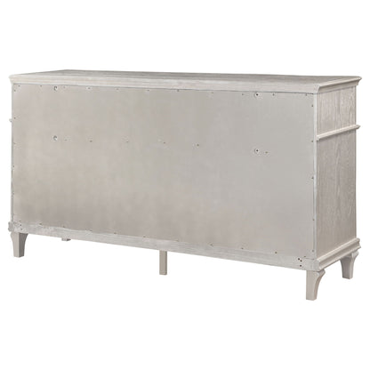 Katerina - 9 Drawer Dresser With Removable Jewelry Tray - Oak