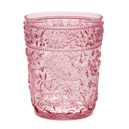 Paisley Acrylic Glasses Drinking (Set of 4)