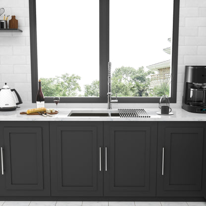 Modern Double Bowl Undermount Kitchen Sink 50 / 50 Design Stainless Steel