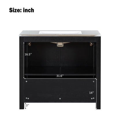 Bathroom Vanity Organizer With Sink, Combo Cabinet Set, Bathroom Storage Cabinet