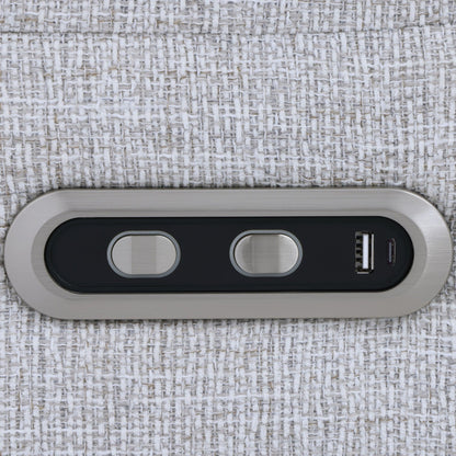 Eastre - Power Motion Sofa With USB Port - Gray