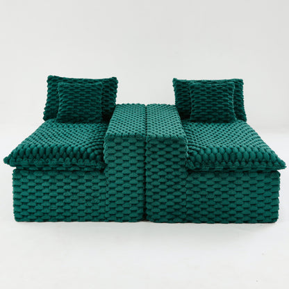 Multifunctional Sofa, Side-By-Side Or Facing Each Other