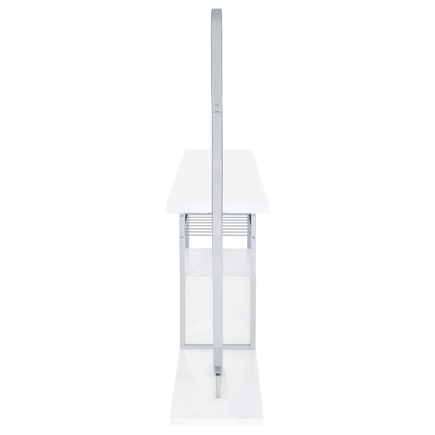 Casey - 2 Door Home Bar Storage Bar With Customizable Lighting - White