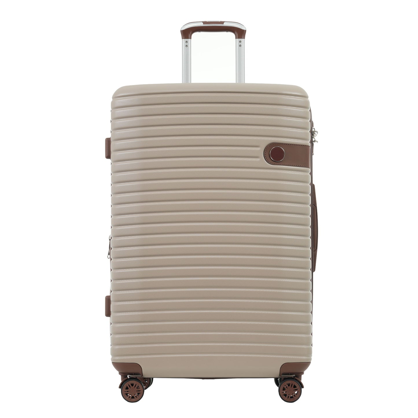 4 Piece Luggage Suitcase Set, Hard Shell Lightweight Expandable Travel Luggage With 4 Packing Cubes