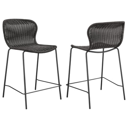 Mckinley - Counter Chair (Set of 2) Seat - Brown