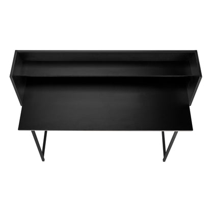 Computer Desk For Home Office Laptop, Storage Shelves, Contemporary & Modern