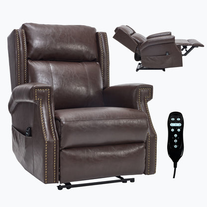 Manual Recliner Chair With Heavy Duty Motion Mechanism, 8 Vibrating Nodes And 3 Massage Modes For Living Room