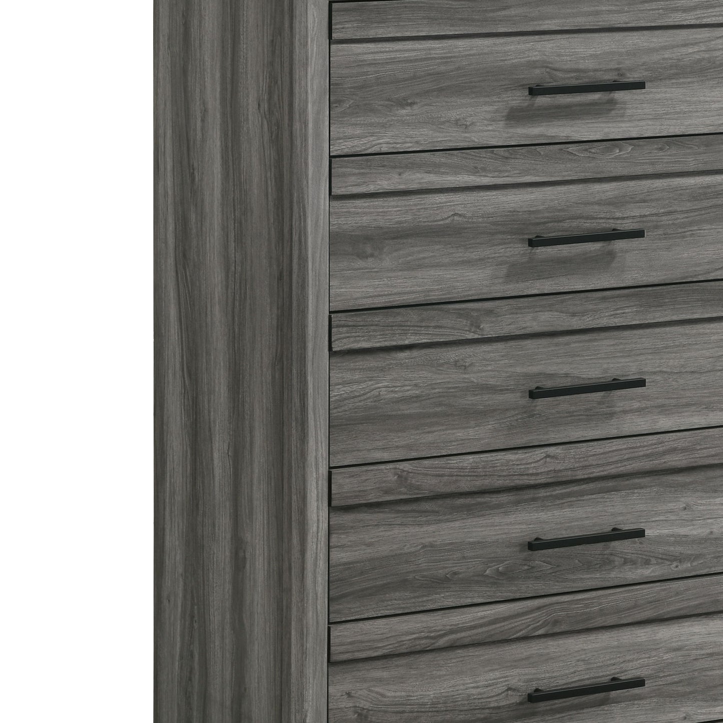 Denver - 5 Drawer Chest - Gray