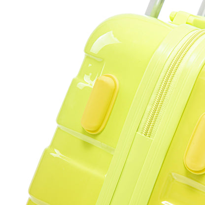 Luggage Set 14" / 20" With Combination Lock And Cosmetic Case
