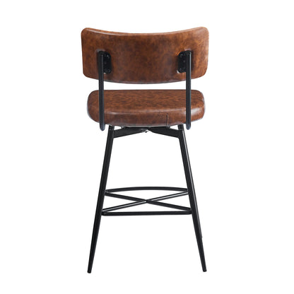 Retro Swivel Counter Stools (Set of 2)