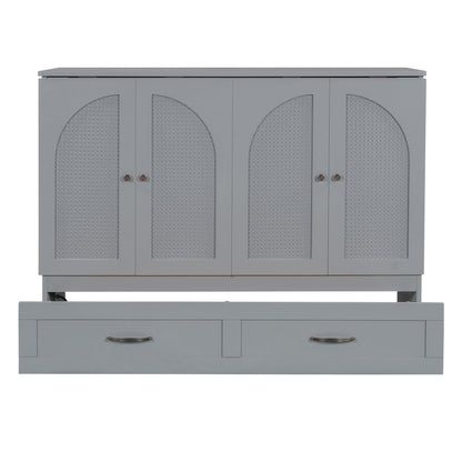 Murphy Bed With Large Drawers
