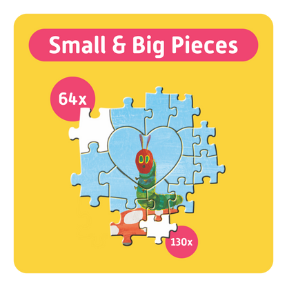 TEAMPUZZLE FOR FAMILIES: Sesame Street – 194-Piece Child & Adult Jigsaw Puzzle – Large & Small Puzzle Pieces – Ages 4+