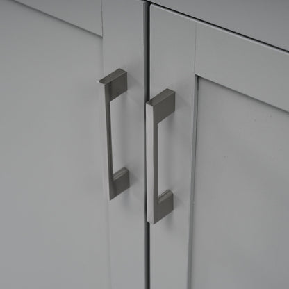Double Sink Bathroom Vanity With Quartz Countertop