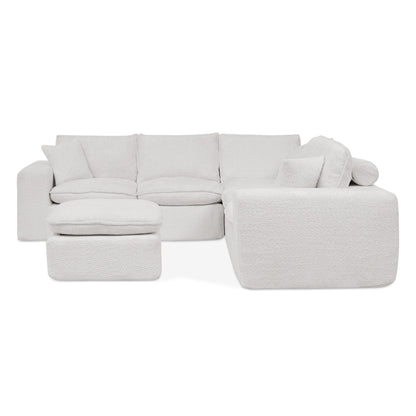 Sectional Sofa With Moveable Ottoman