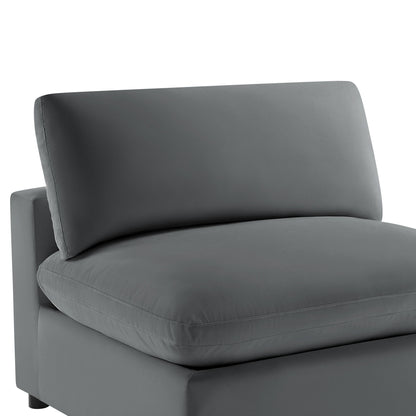Caylie - Modular 5 Piece Sectional - Charcoal