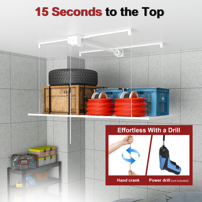 Overhead Garage Storage Rack For Ceilings