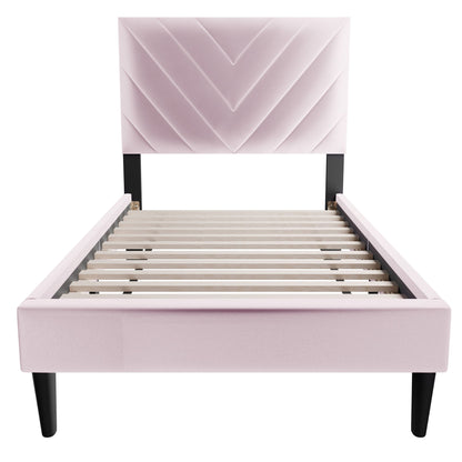 Bed Set With Adjustable Headboard