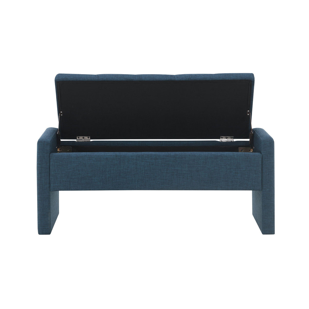 Modern Upholstered Large Bed End Bench With Storage